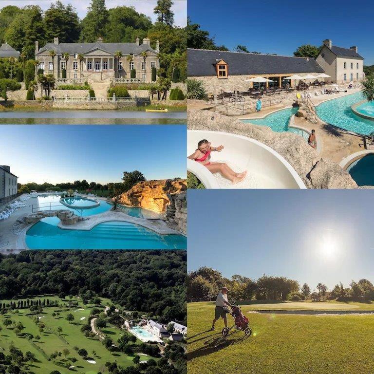 Mobilhome Tout Confort R10 Domaine De Lanniron Quimper Esterno foto
