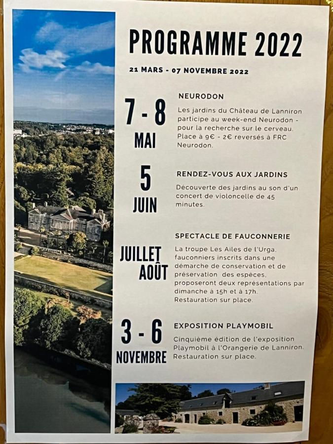 Mobilhome Tout Confort R10 Domaine De Lanniron Quimper Esterno foto